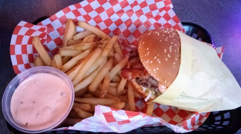 Avocado Bacon Burger Combo