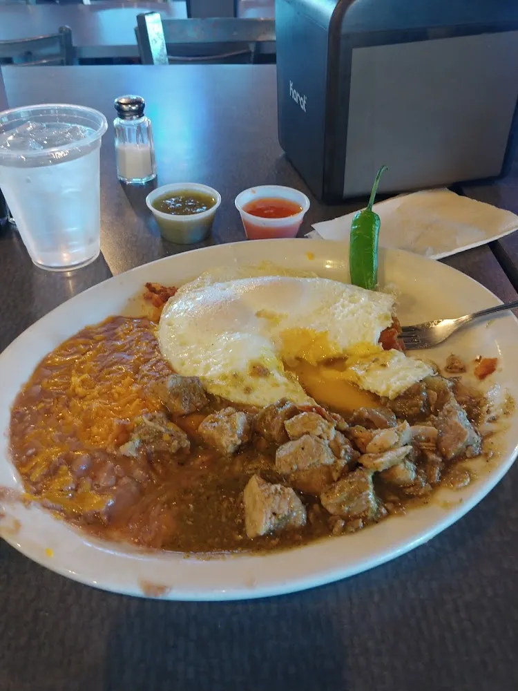 Chile Verde Breakfast Plate